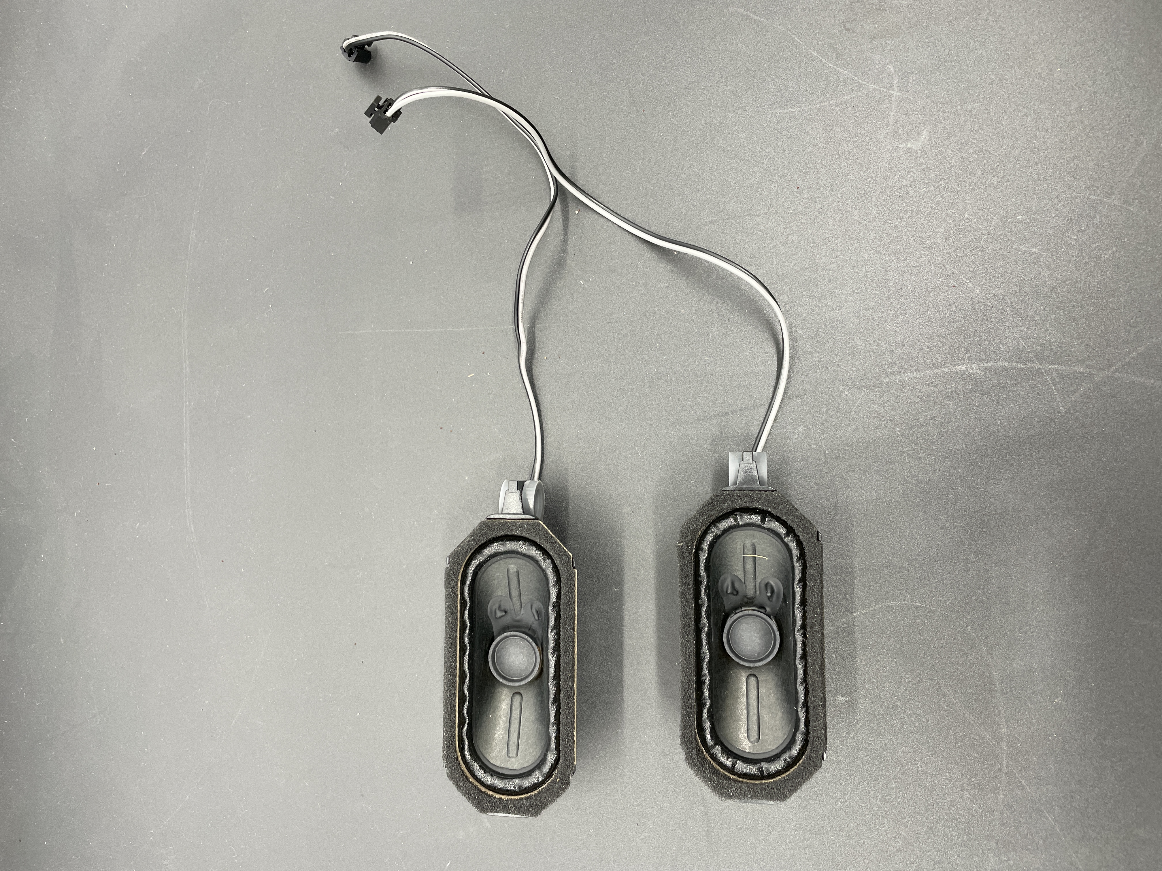 Insignia 32" TV  NS32-FEFL26 Set Of Left And Right Speakers W Connector Cable