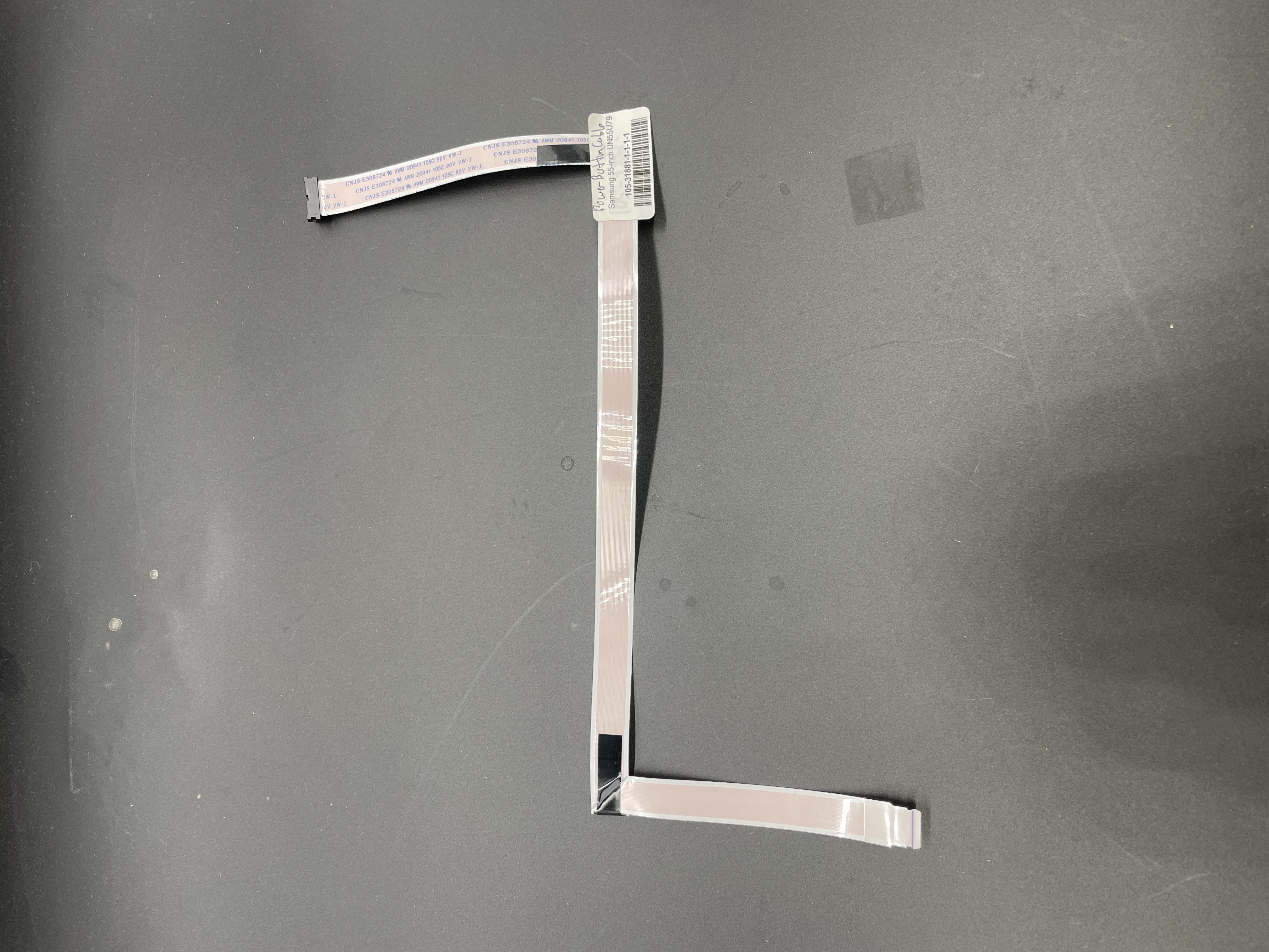 Samsung UN55U7900FF Power Button To Motherboard Ribbon Cable BN96 60944A