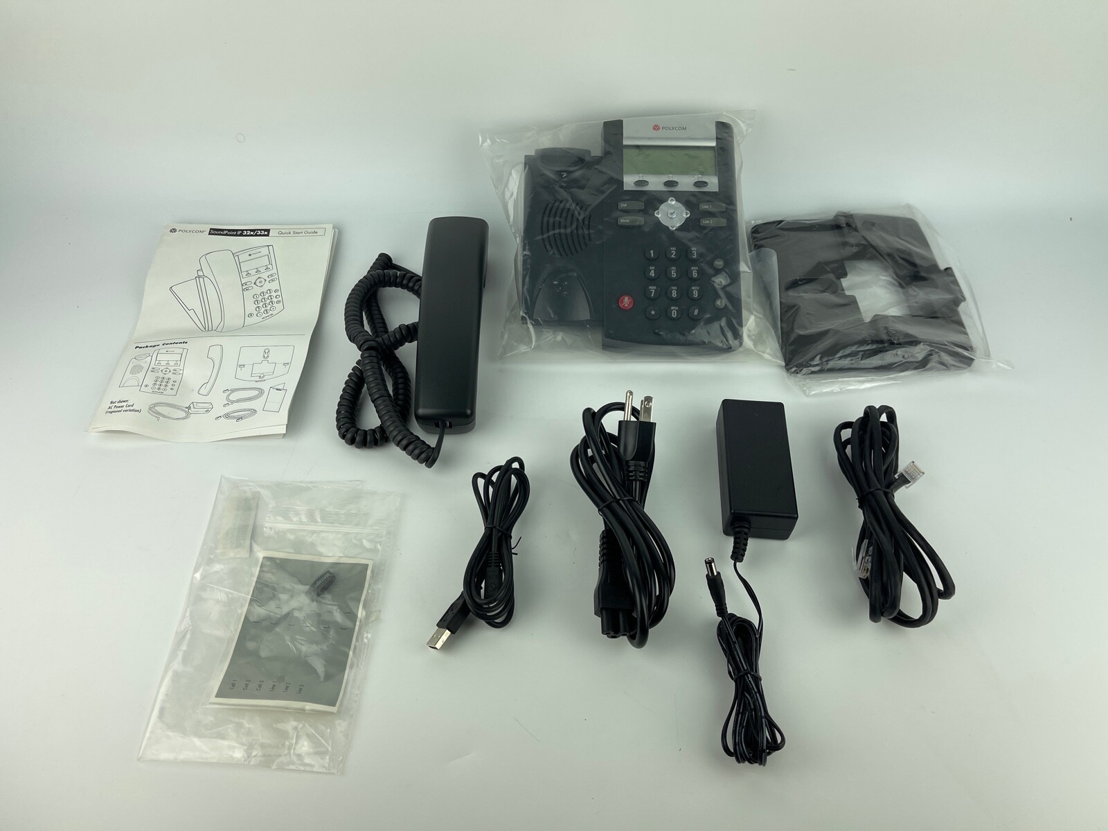 Polycom SoundPoint IP 321 Digital Business Telephone 2201-12360-001