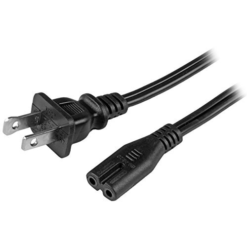 STARTECH.COM PXT101NB10 10 FT STANDARD LAPTOP POWER CORD - NEMA 1-15P TO C7