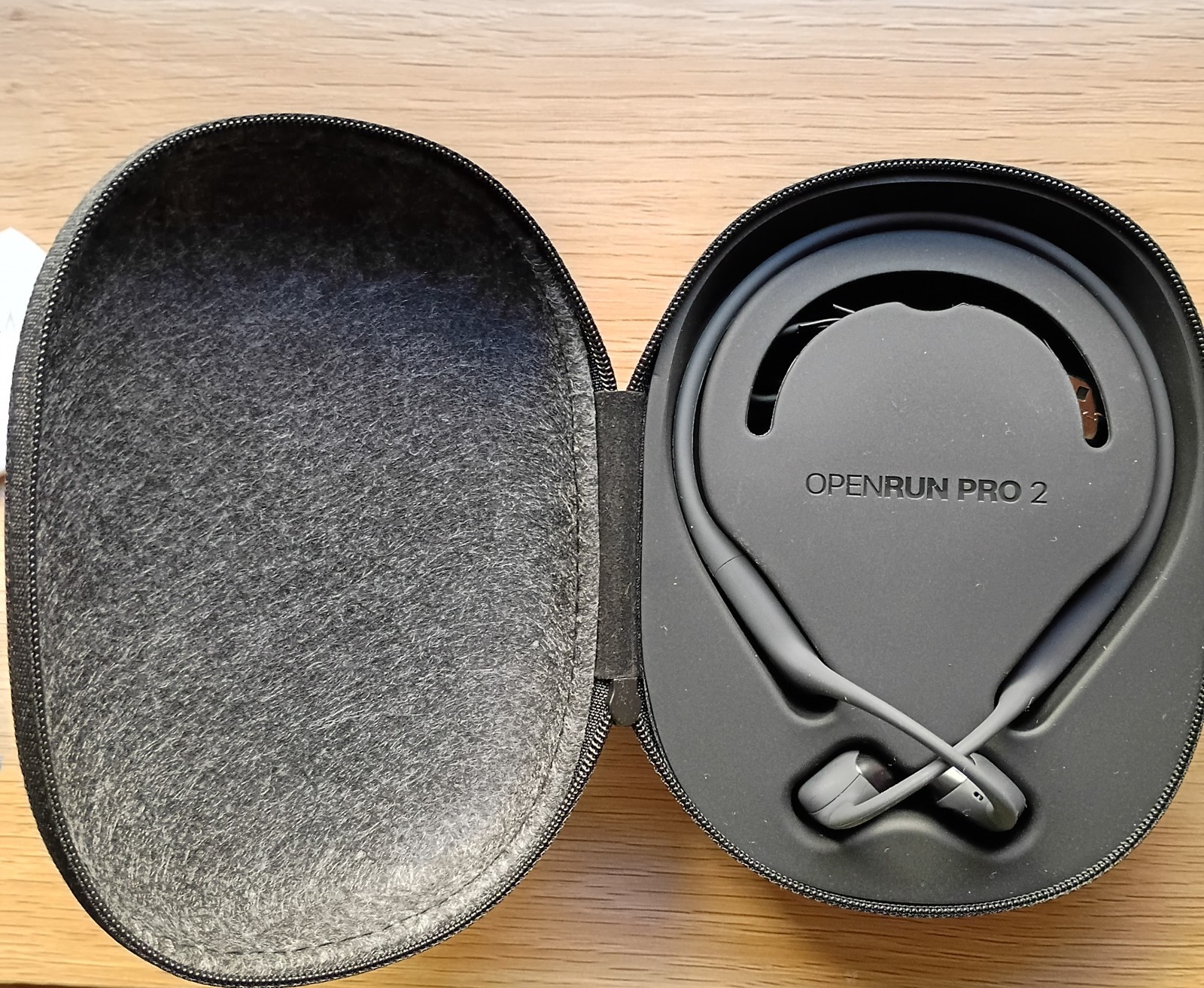 Shokz OpenRun Pro 2 Mini Bone Conduction Bluetooth Wireless Headphones - Black