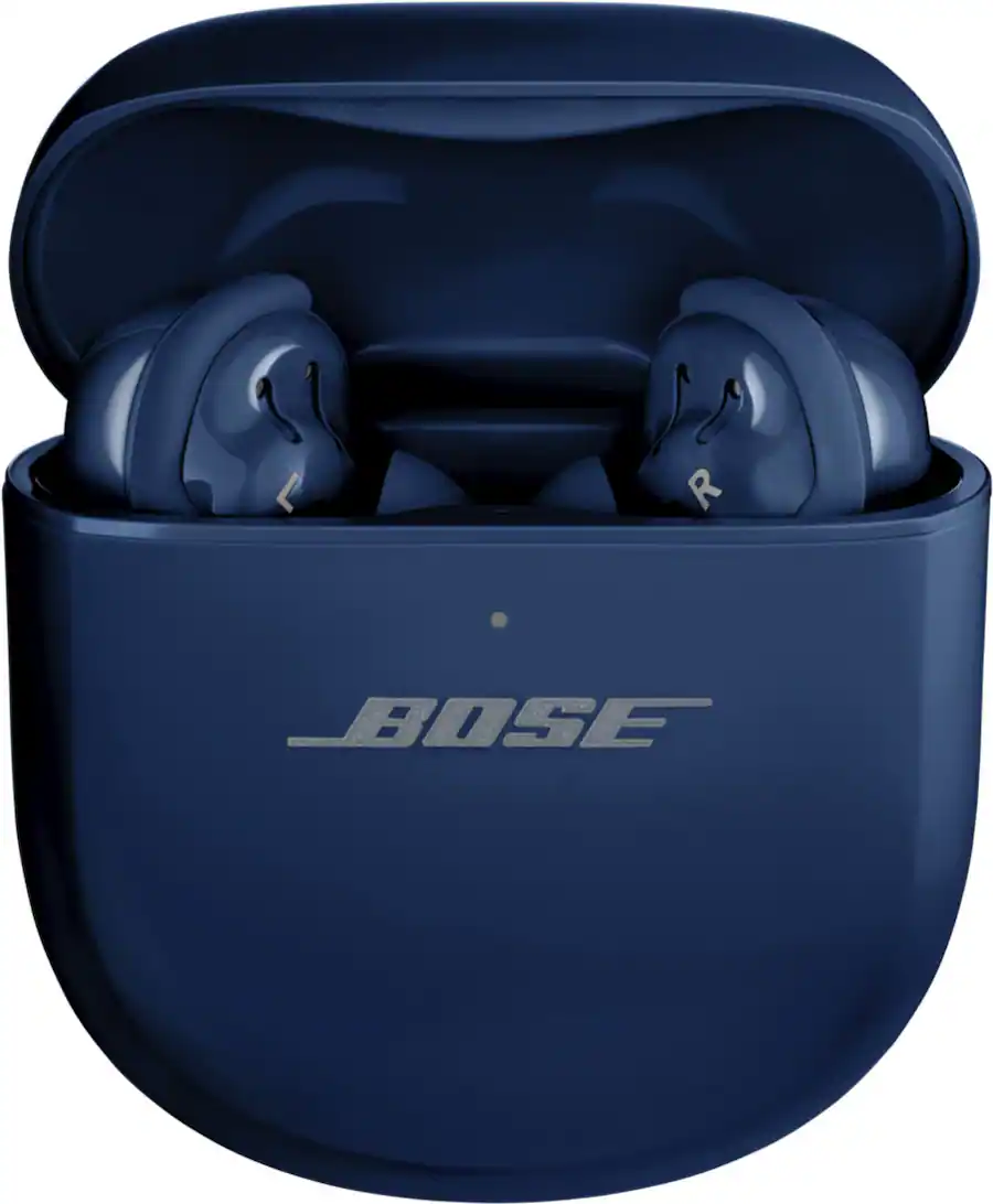 Bose QuietComfort Ultra True Wireless Noise Cancelling In-Ear Earbuds Lunar Blue