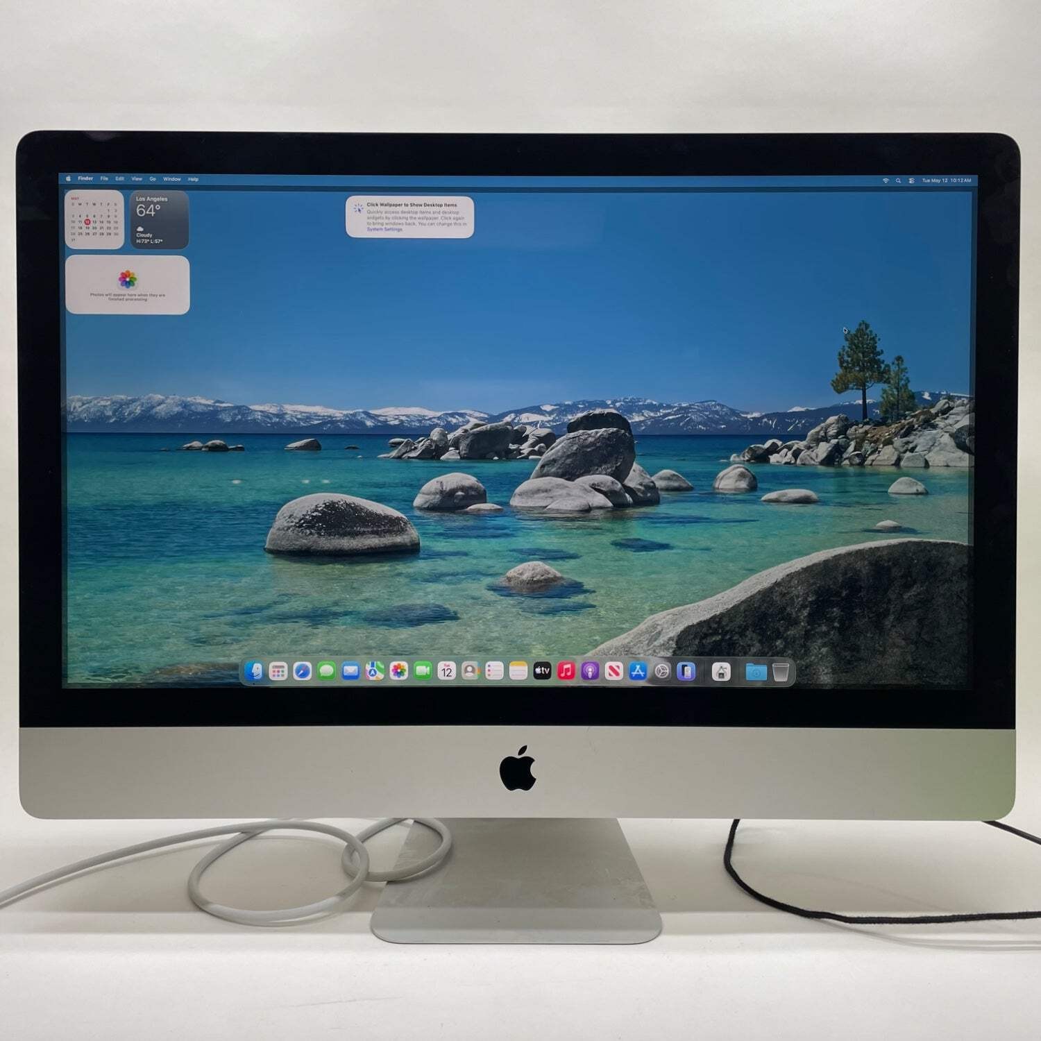 2020 Apple iMac 27" 5K Retina Display i9 3.6GHz 64GB RAM 1TB SSD Silver A2115