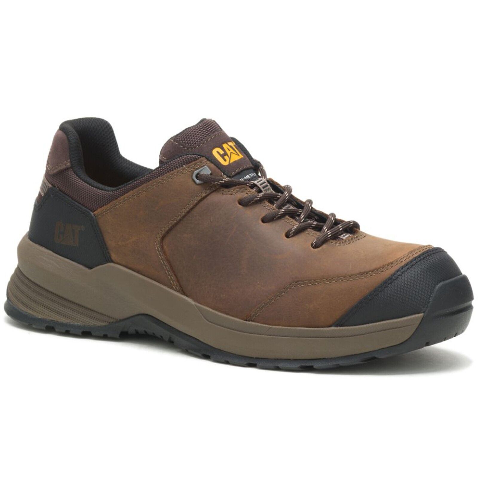 Cat Footwear P91350 Men's Streamline 2.0 Leather Shoe Clay Size 12 Medium