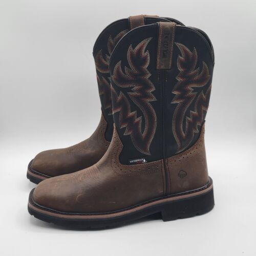 Wolverine Rancher Men's US 14 M Waterproof Steel-Toe Leather Safety Boots W10765