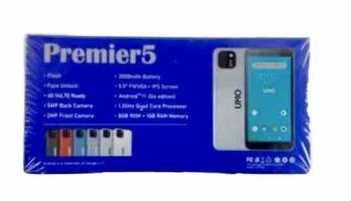 UNO Premier 5 GRAY Unlocked - Smartphone Phone Mobile GRADE A