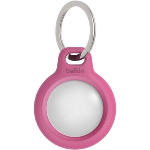 Belkin F8W973btPNK AirTag Secure Holder W Key Ring Twist & Lock Design Pink — photo 2