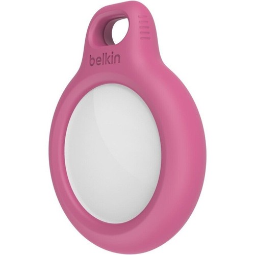 Belkin F8W973btPNK AirTag Secure Holder W Key Ring Twist & Lock Design Pink — photo 3