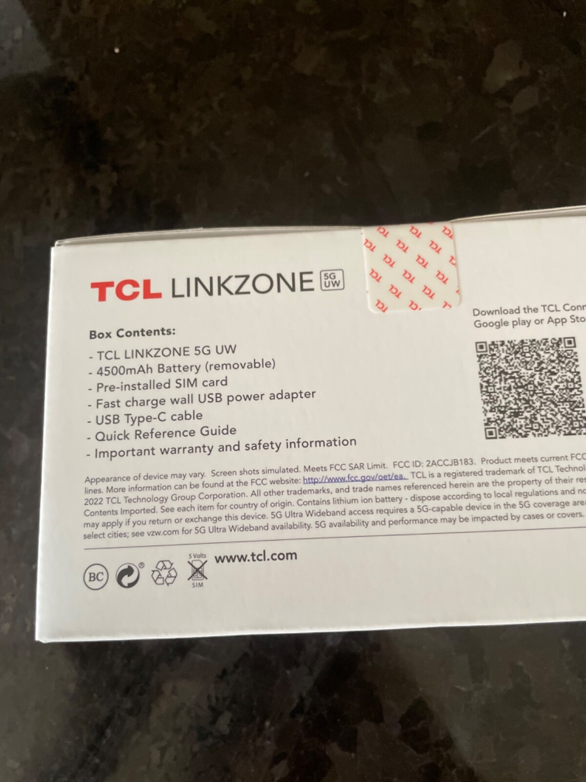 TCL Linkzone 5G UW (MW513U) | Verizon And GSM Unlocked | 5G MiFi Hotspot Router — photo 2