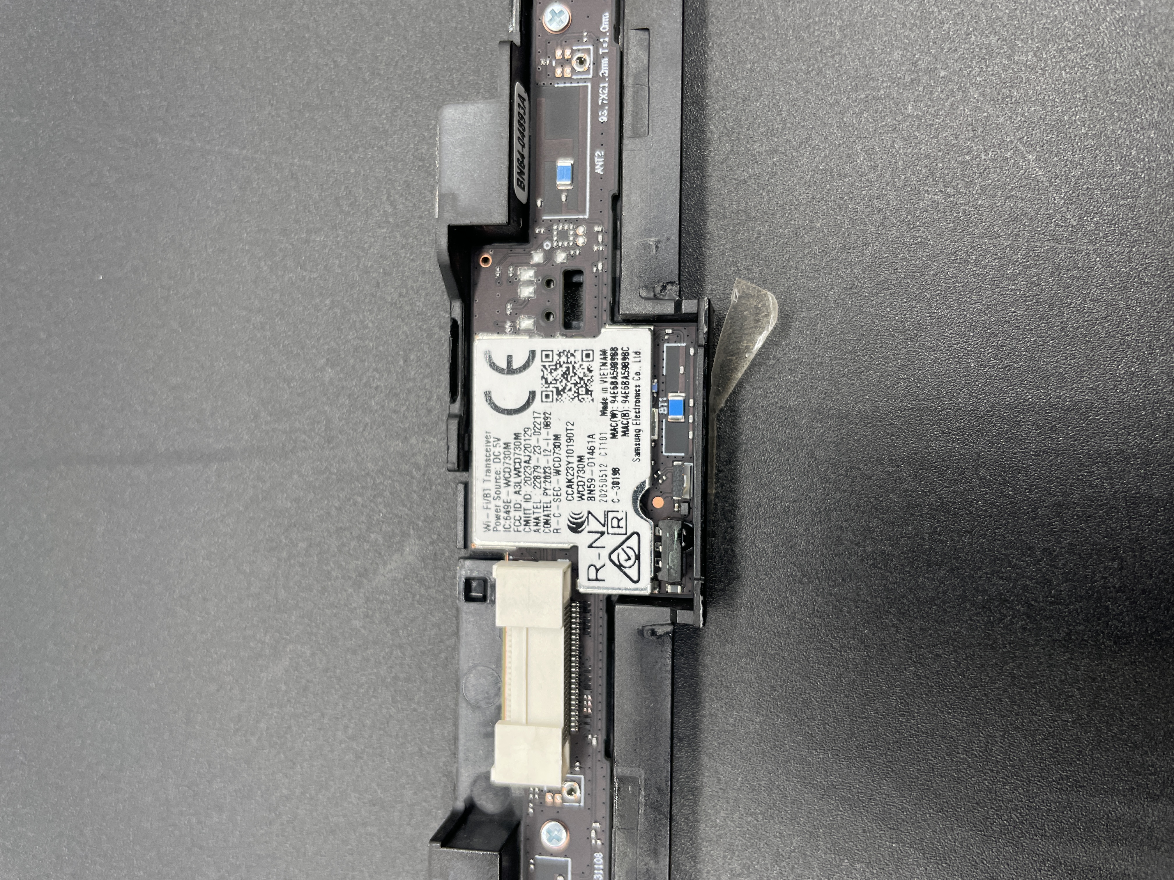 Samsung UN55U7900FF 55" Crystal UHD 4K Smart TV Power Button PCB Wifi Card — photo 5