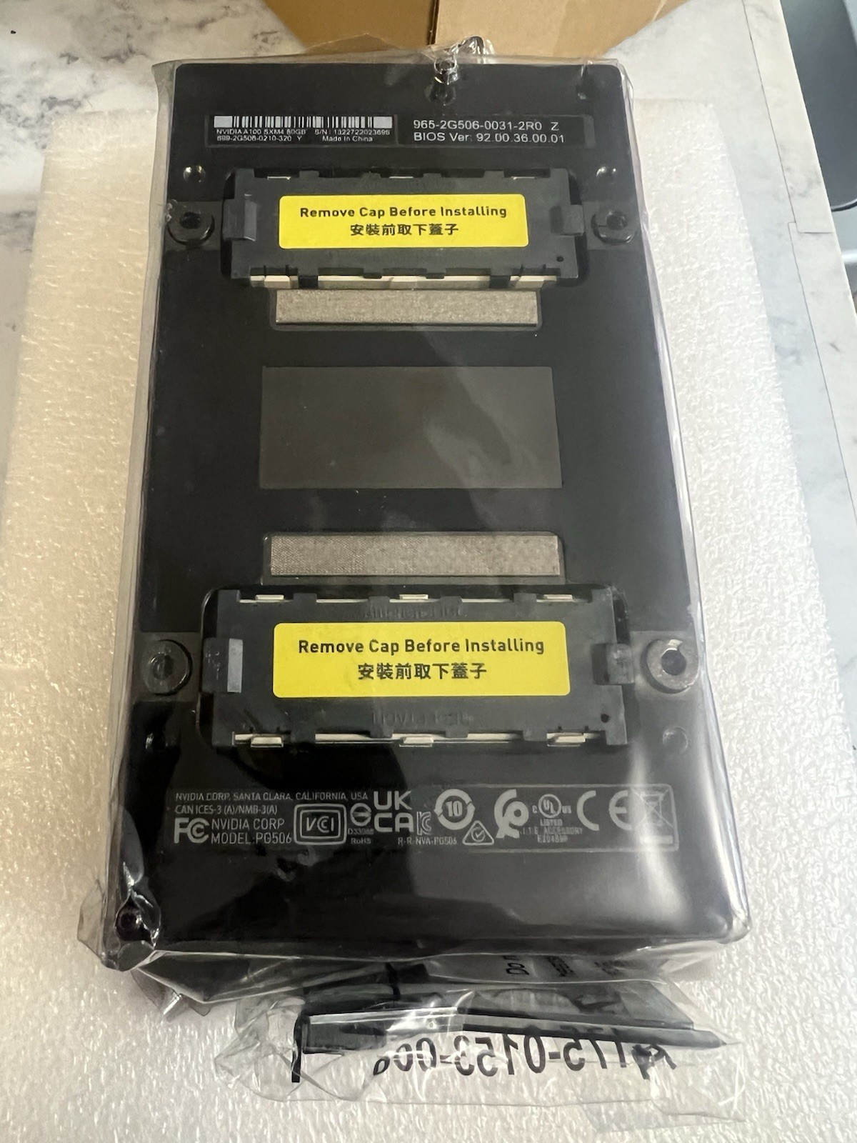 NVIDIA A100 SXM4 80GB GPU W Heatsink 965-2G506-0031-200 — photo 4