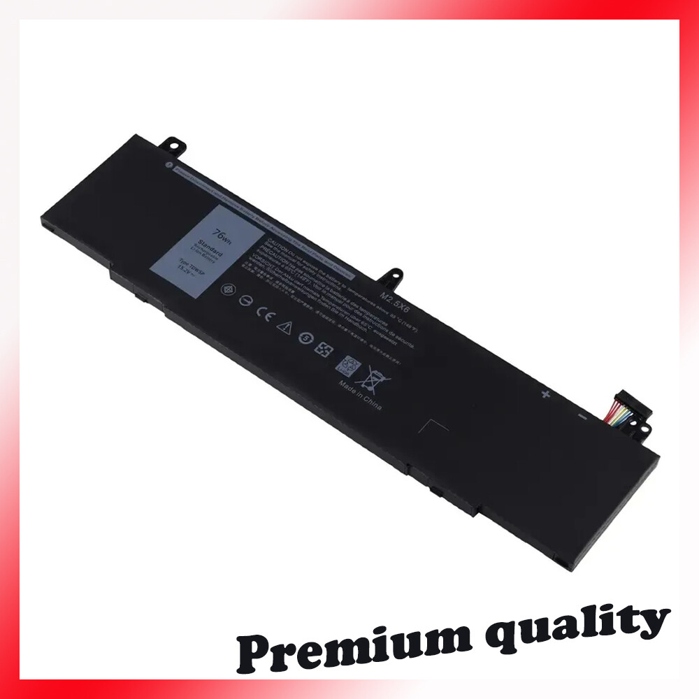 Dell Genuine Battery 76WH TDW5P R3 ALW13C D1738 D2718 D2508 V9XD7 0V9XD7 0JFWX7