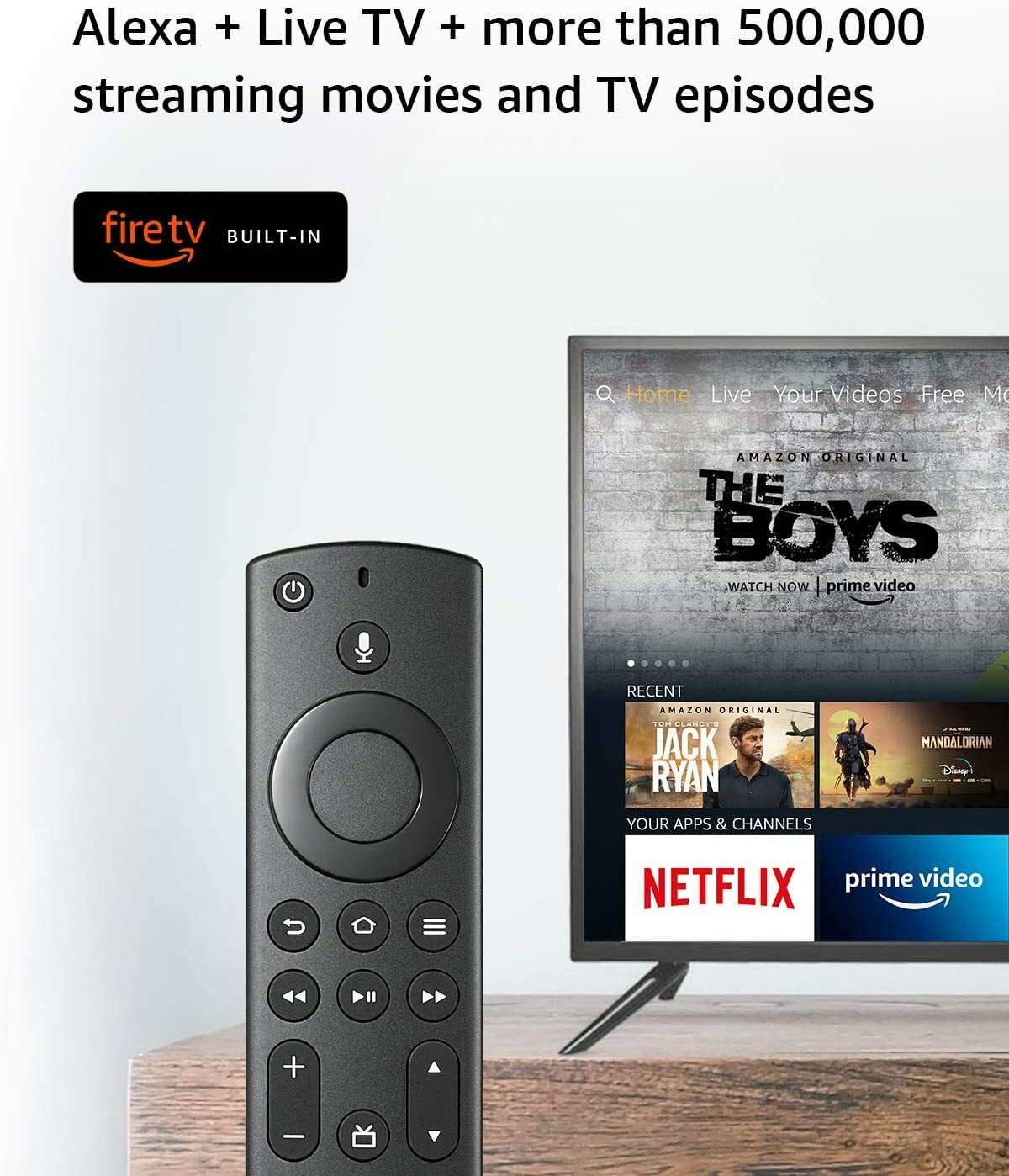24-inch Class F20 Series Smart HD 720p Fire TV NS-24F201NA23 — photo 3