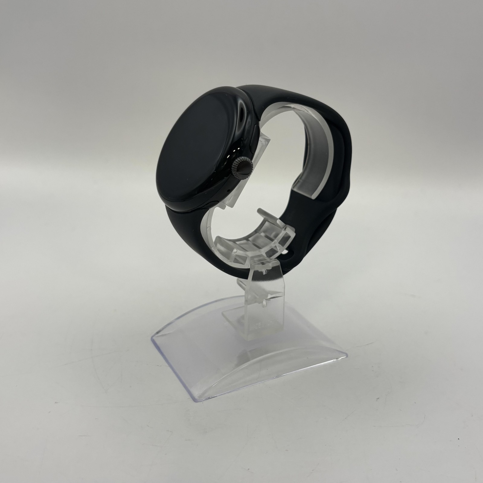 Google Pixel Watch 3 45mm Black Aluminum LTE Black Sport Band Grade B — photo 4