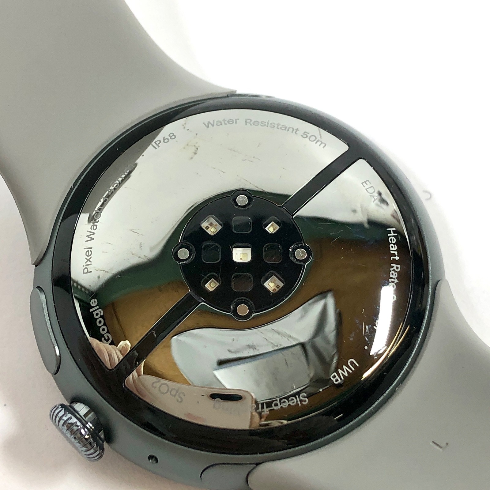 Google Pixel Watch 3 45mm Smartwatch WIFI Matte Hazel Aluminum/Hazel Active Band — photo 5