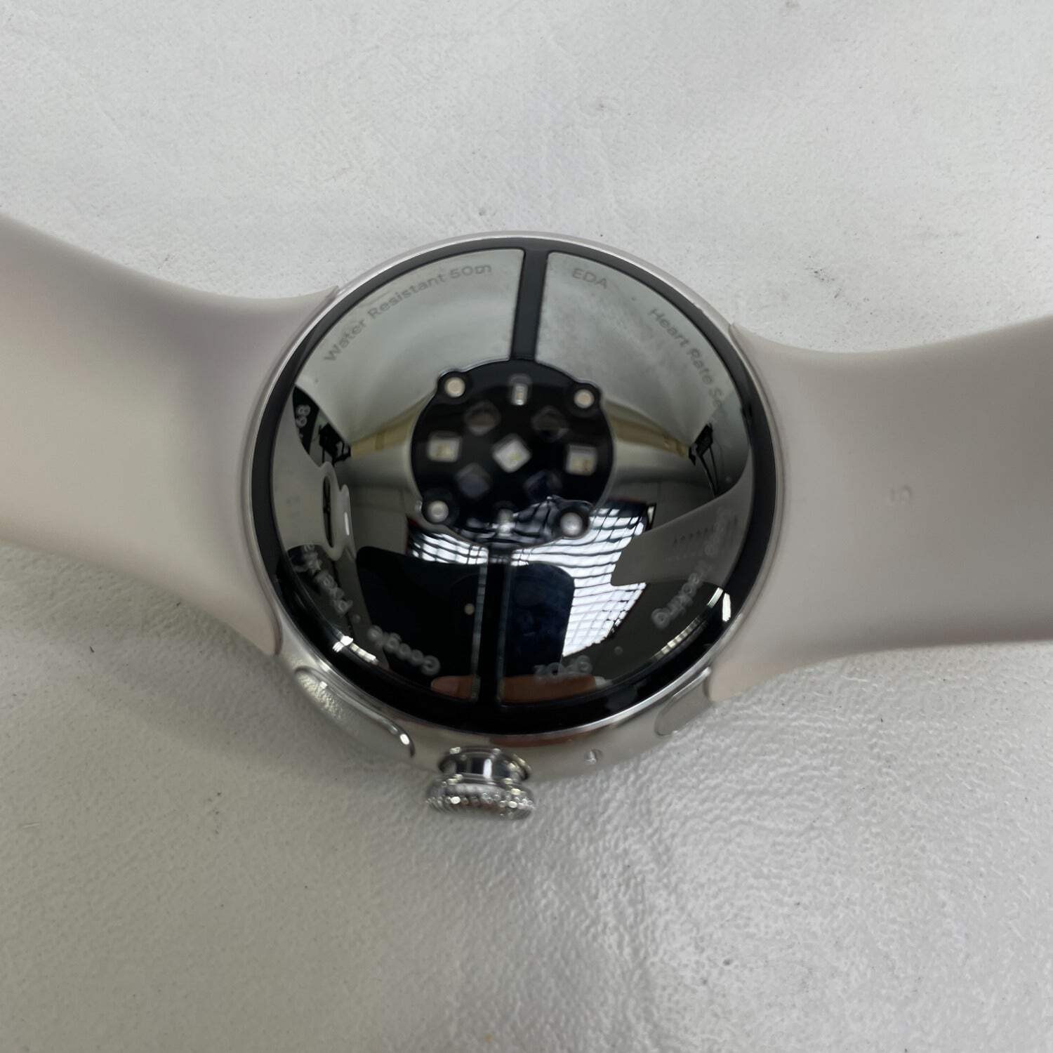 Google Pixel Watch 2 41mm Silver Aluminum Case With Porcelain Active Band — photo 2