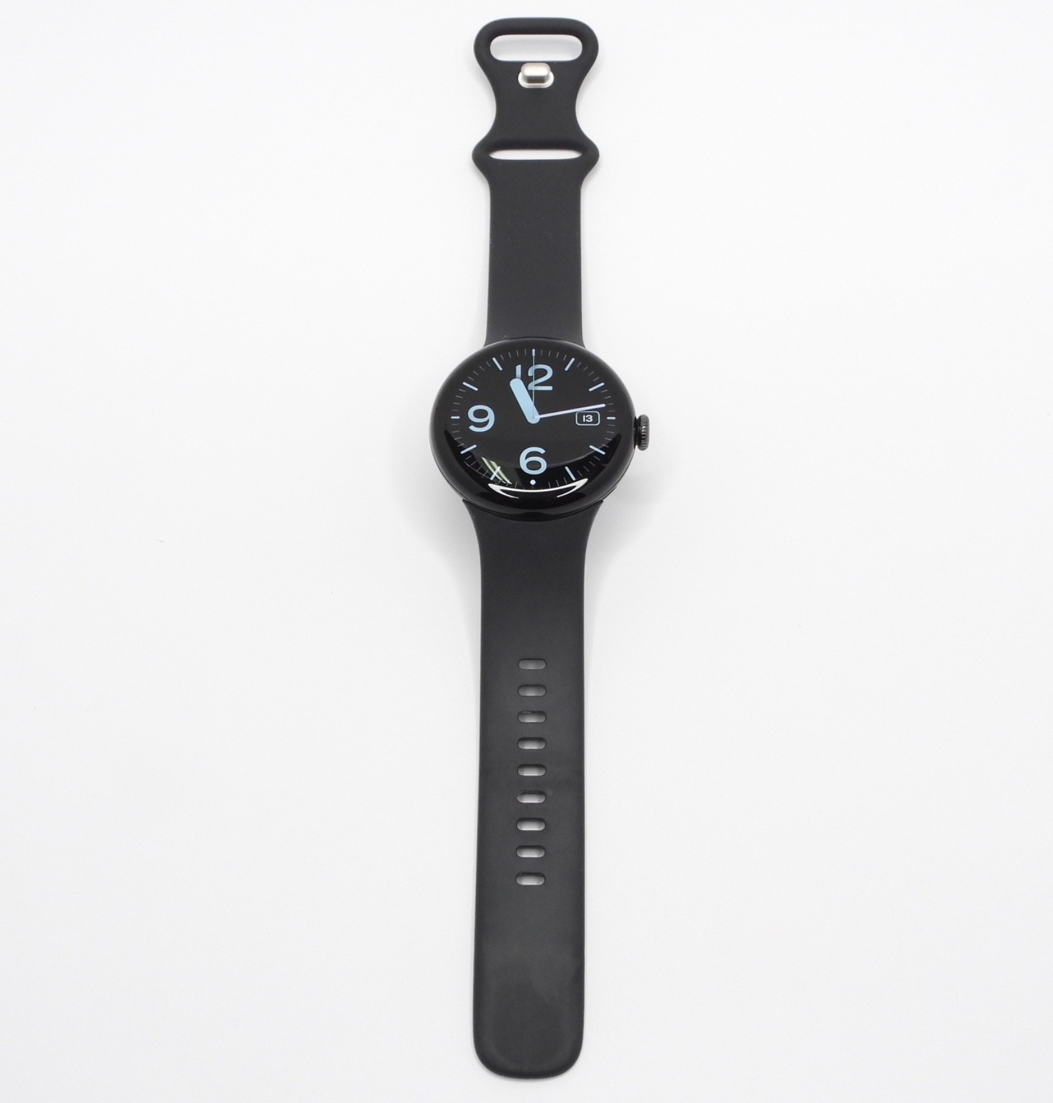 Google Pixel Watch 3 41mm Wi-Fi Aluminum Case Matte Black Large Obsidian Band — photo 2