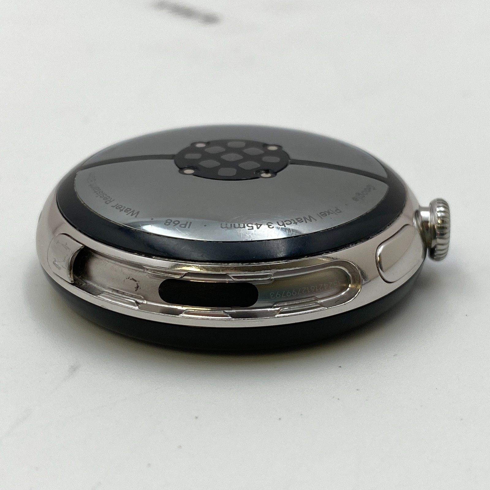 Google Pixel Watch 3 45mm Aluminum Polished Silver Good Condition — photo 5