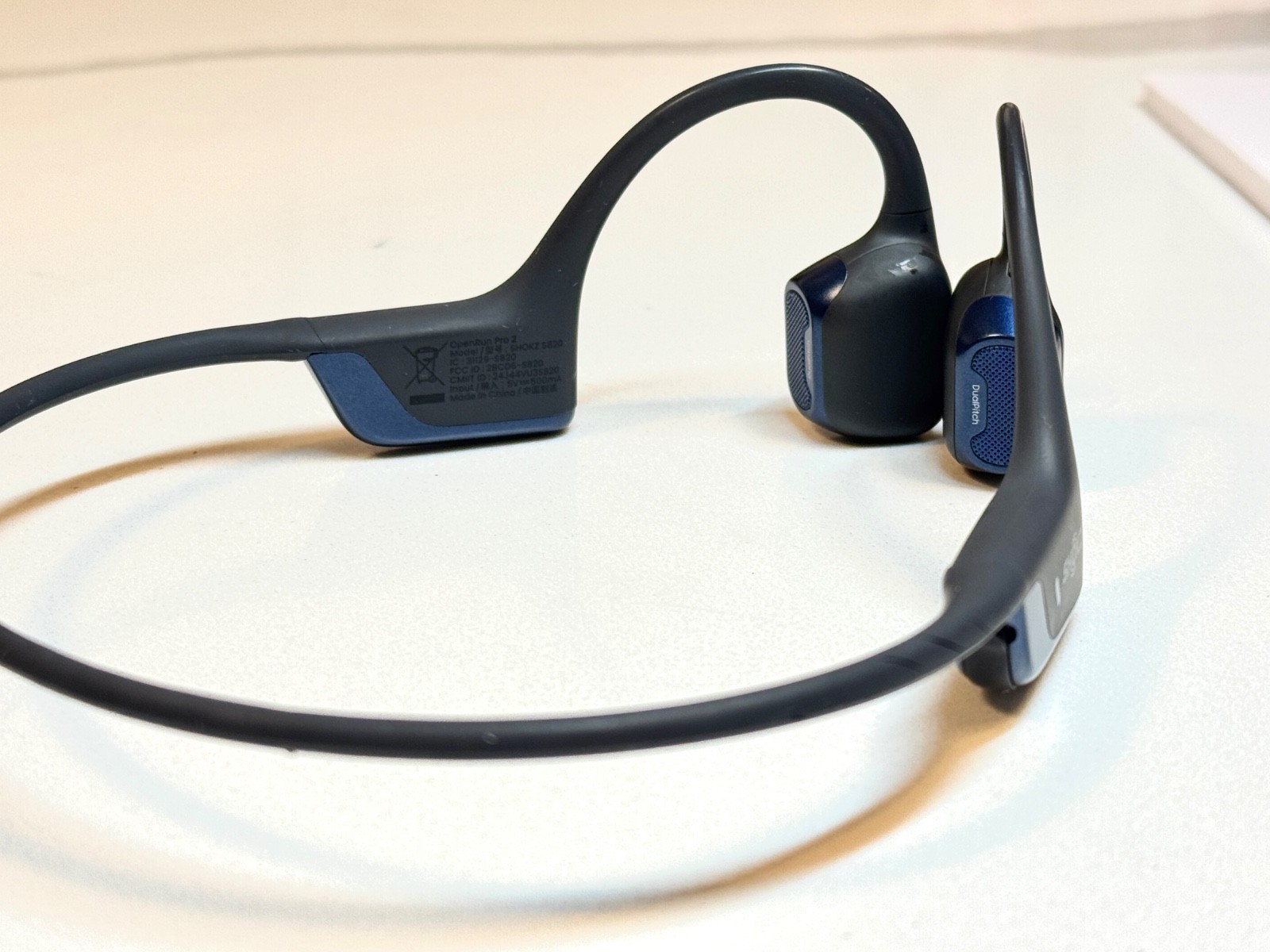 Shokz OpenRun Pro 2 Bone Conduction Open-Ear Bluetooth Sports Headphones BLUE — photo 2