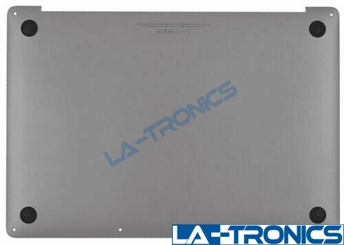 New Apple Macbook Pro 13" A1706 2016 2017 Space Gray Bottom Case Cover 923-01786