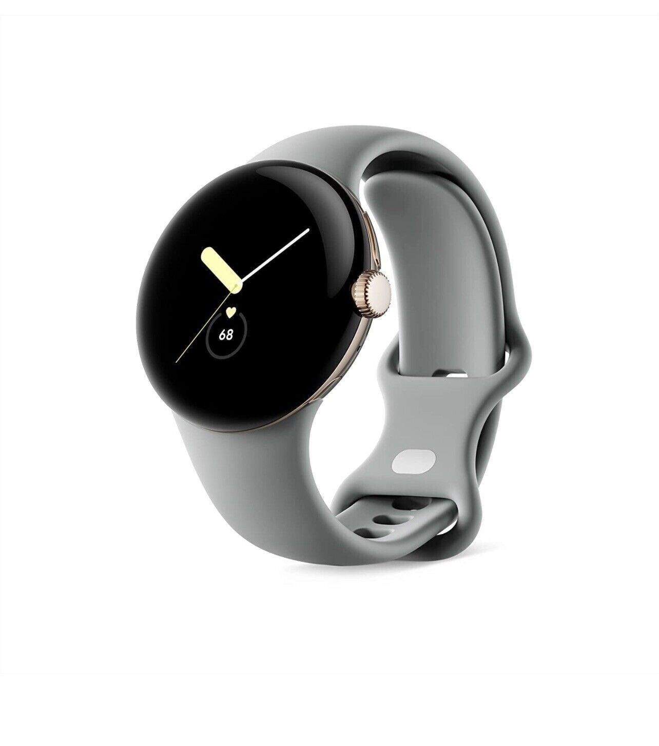 Google Pixel Watch - 41mm - LTE - Champagne Gold Case/Hazel Band - Good — photo 2