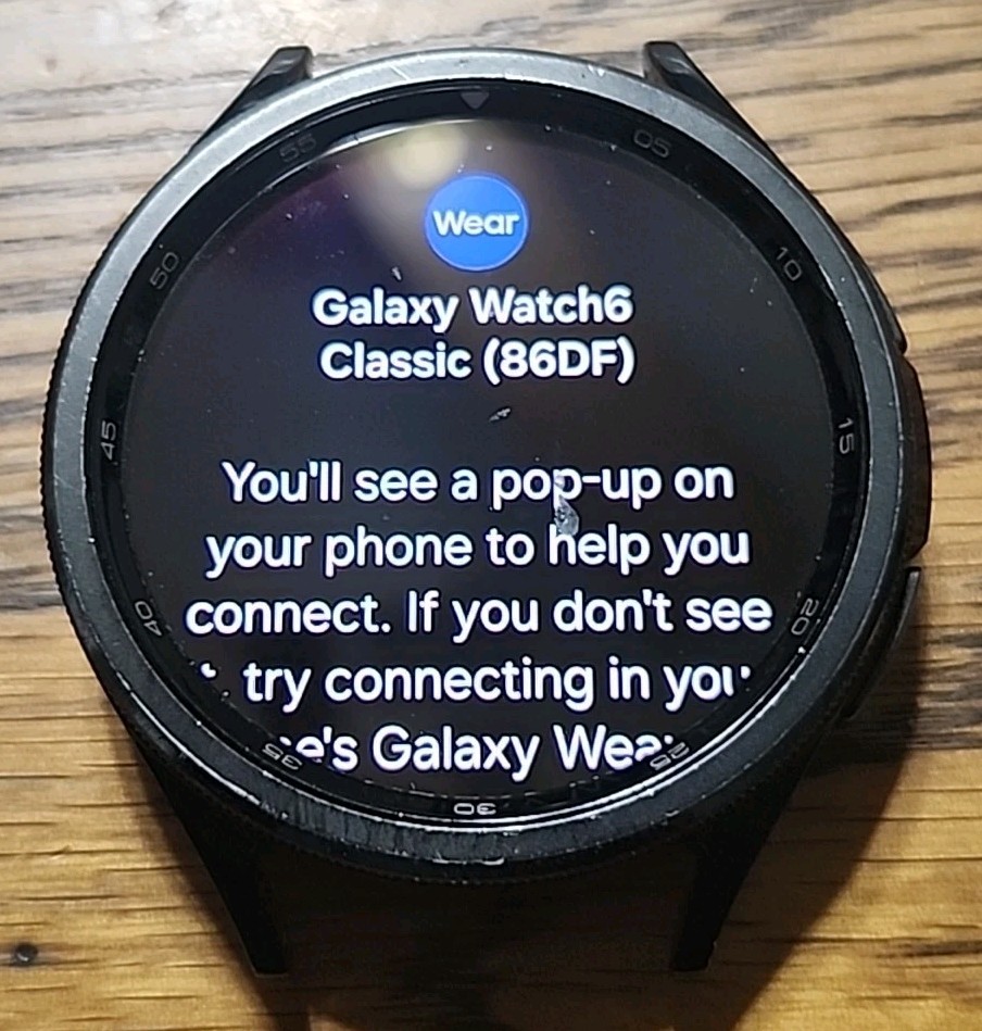 Samsung Galaxy Watch6 Classic SM-R960 47mm Smartwatch - Black