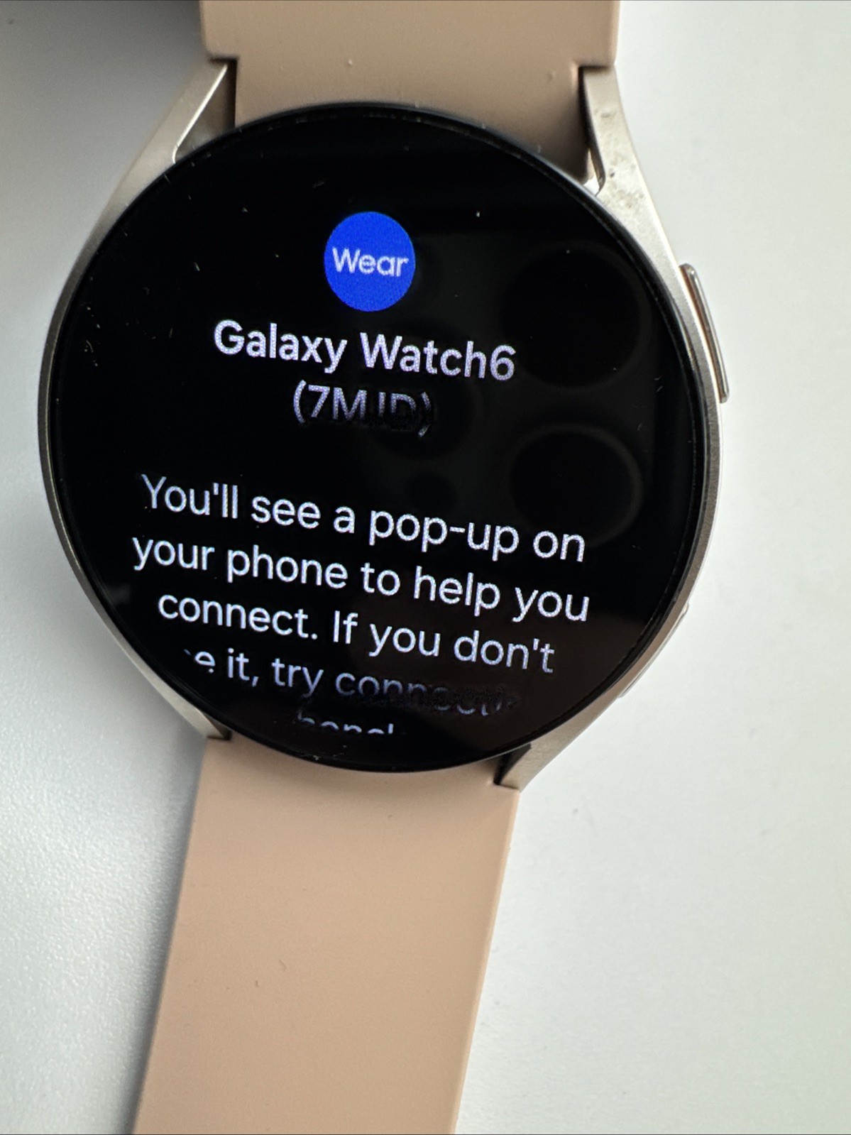 Samsung Galaxy Watch 6 40mm SM-R930 GPS Pink Gold Tested — photo 3