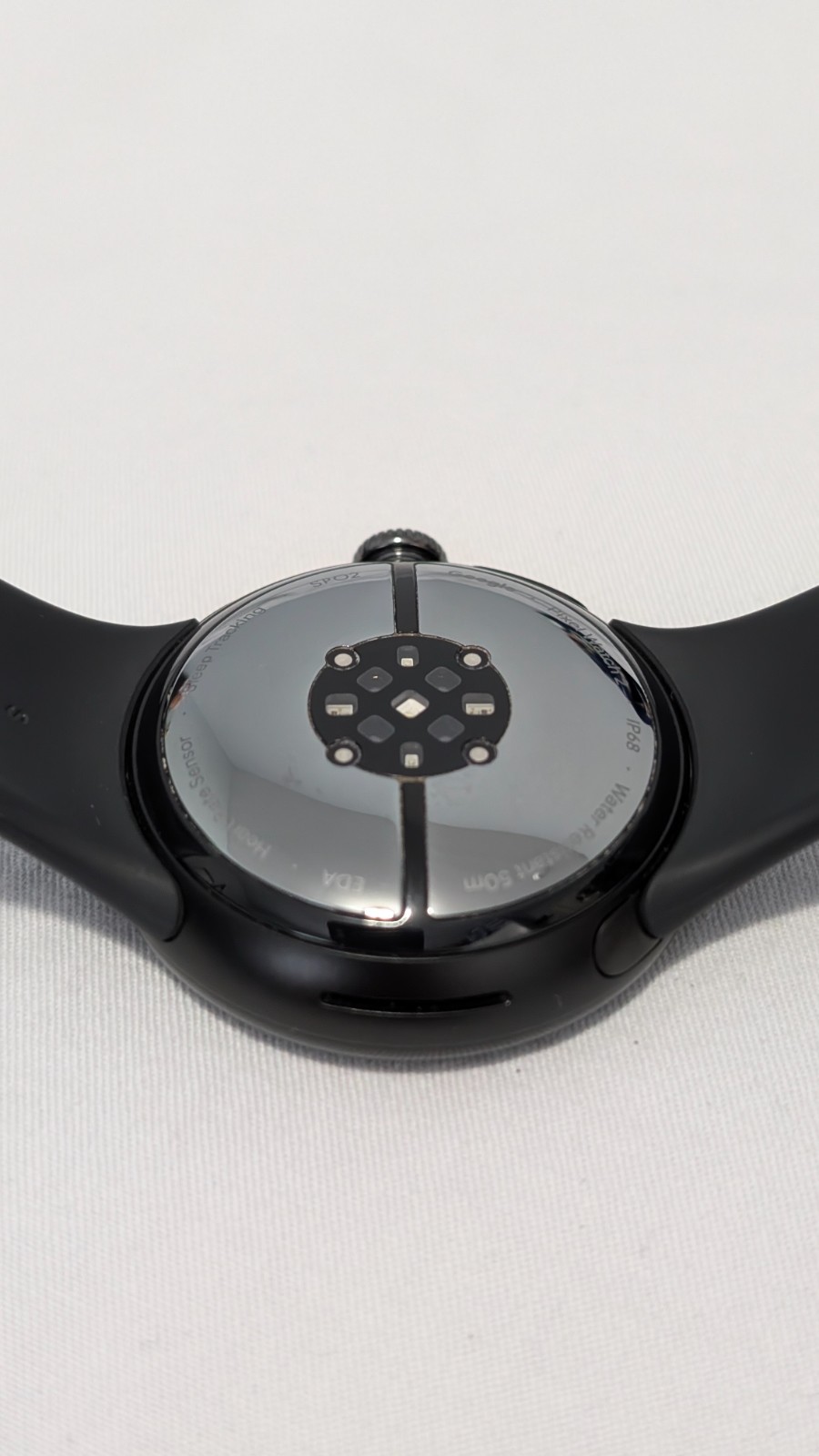 Google Pixel Watch 2 41mm Wi-Fi Matte Black With Obsidian Black Silicone Band — photo 3