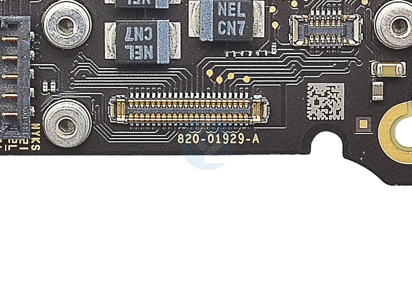 USED Black Audio Jack Board 820-01929-A For Apple Macbook Air 13" A2337 2020 — photo 3