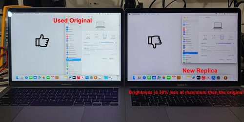 Apple MacBook Air A2179 A1932 2020 LCD Screen  Assembly Space Gray Grade B — photo 5