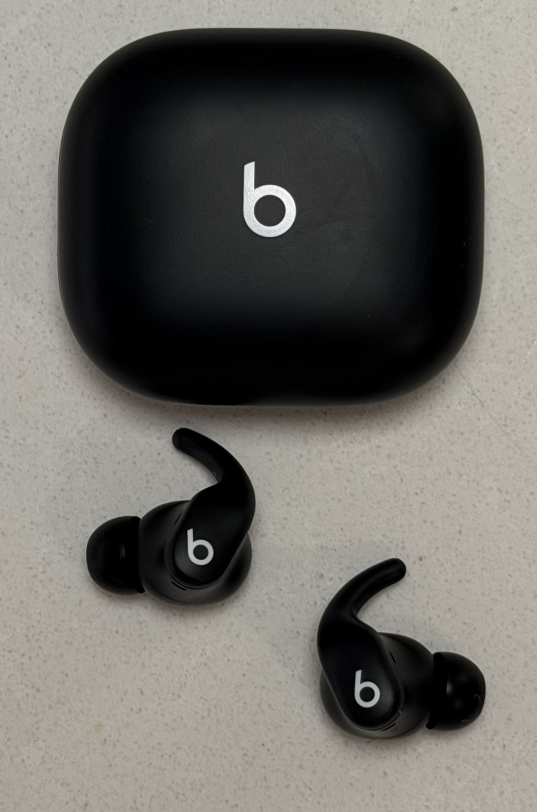 Beats - Black Powerbeats Fit True Wireless Noise Cancelling In-Ear Earbuds — photo 3