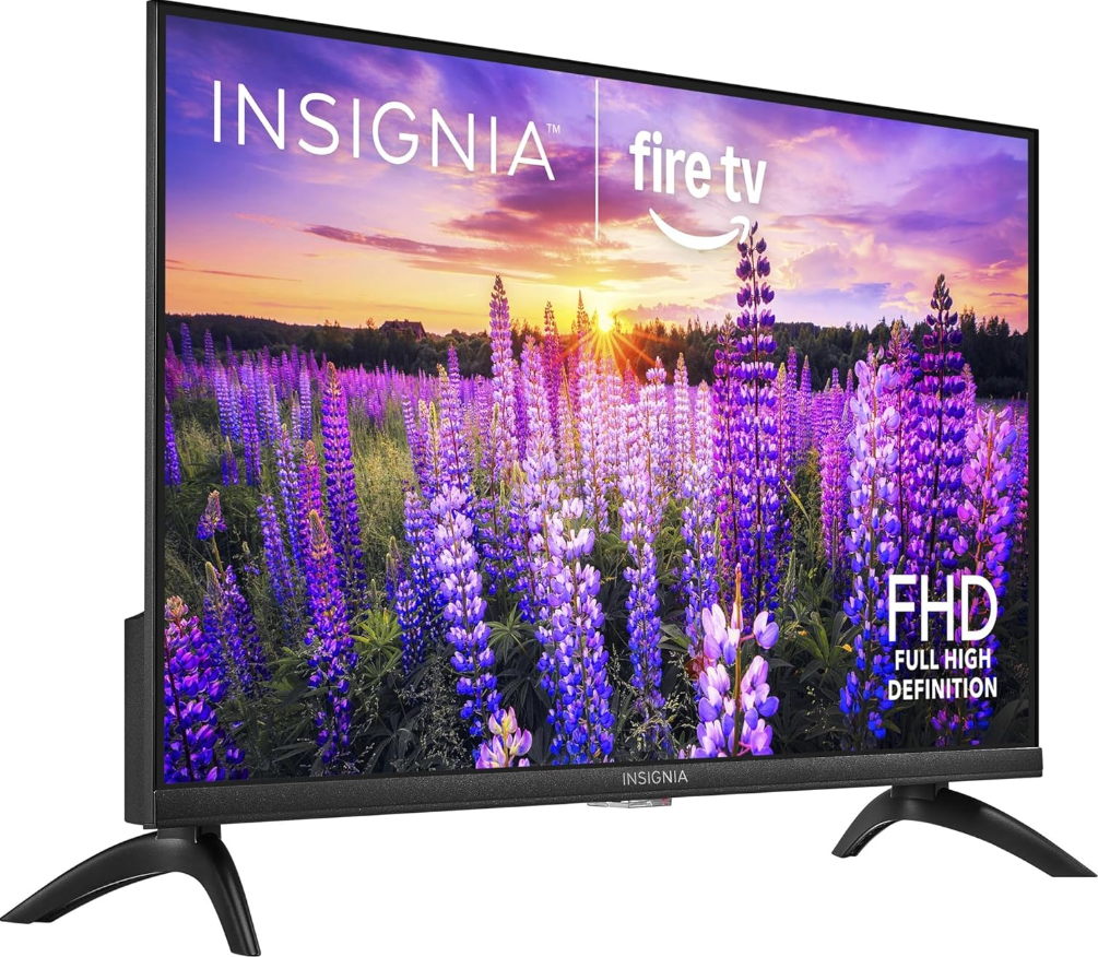 24-inch 1080p Black Full HD LED High Bright Resolution Television Smart TV HD