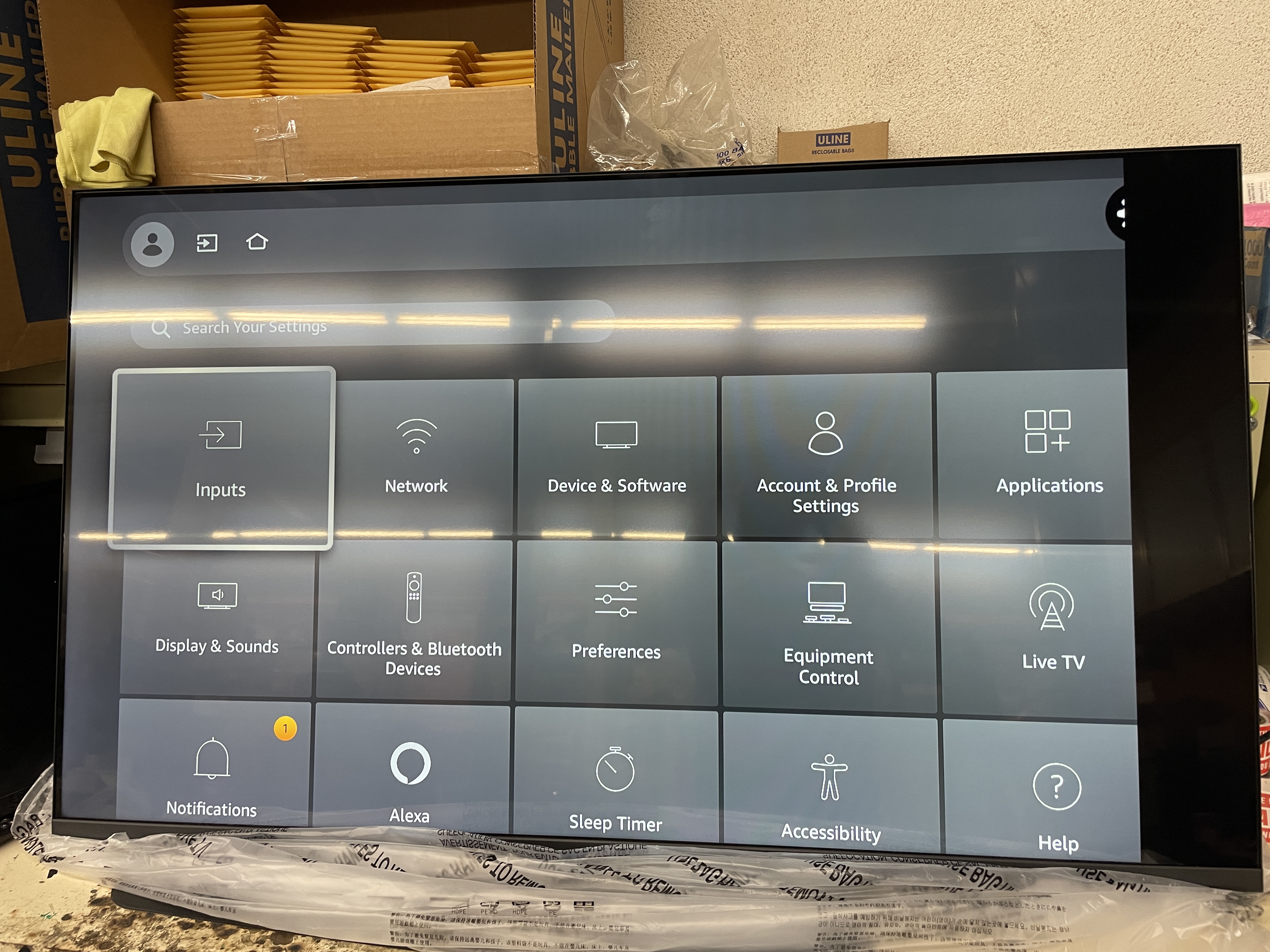 Insignia 50 Class F50 Series Led 4K Uhd Smart Fire Tv READ AS IS