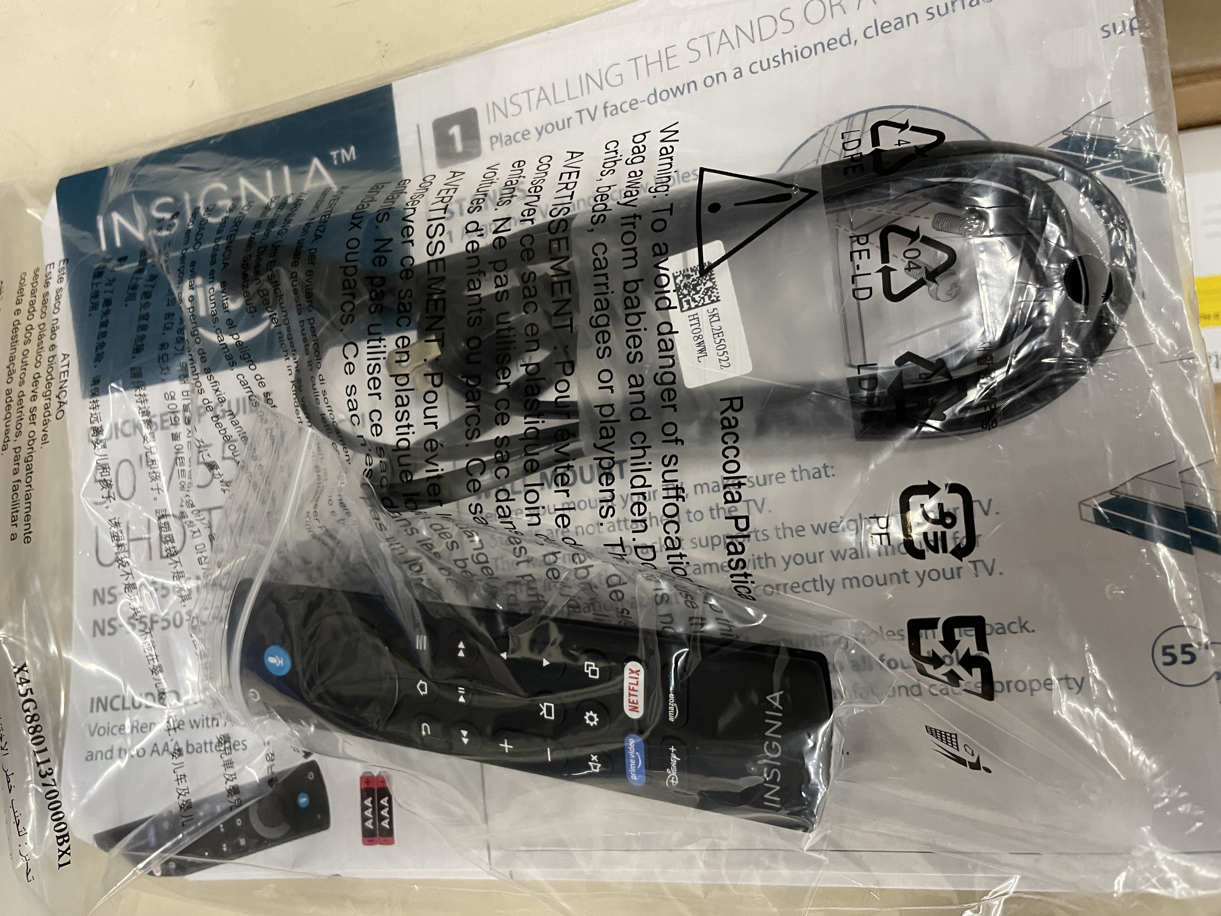 Insignia 50 Class F50 Series Led 4K Uhd Smart Fire Tv READ AS IS — photo 4