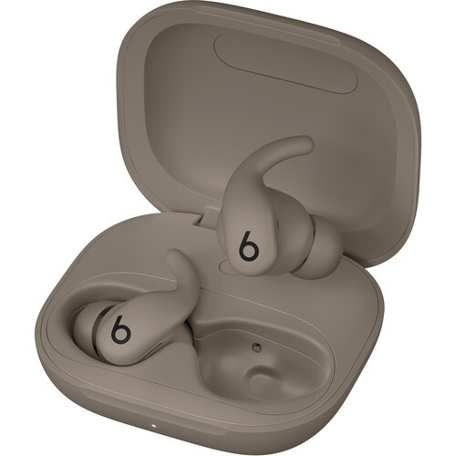 Beats Powerbeats Fit True Wireless Noise-Canceling Earbuds Gravel Gray ME2K4LL/A