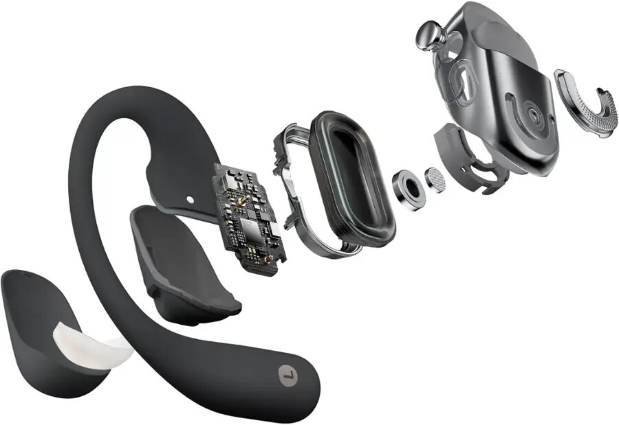 Shokz OpenFit 2 Open-Ear True Wireless Earbuds Black - T920-ST-BK-US - READ - VG — photo 5