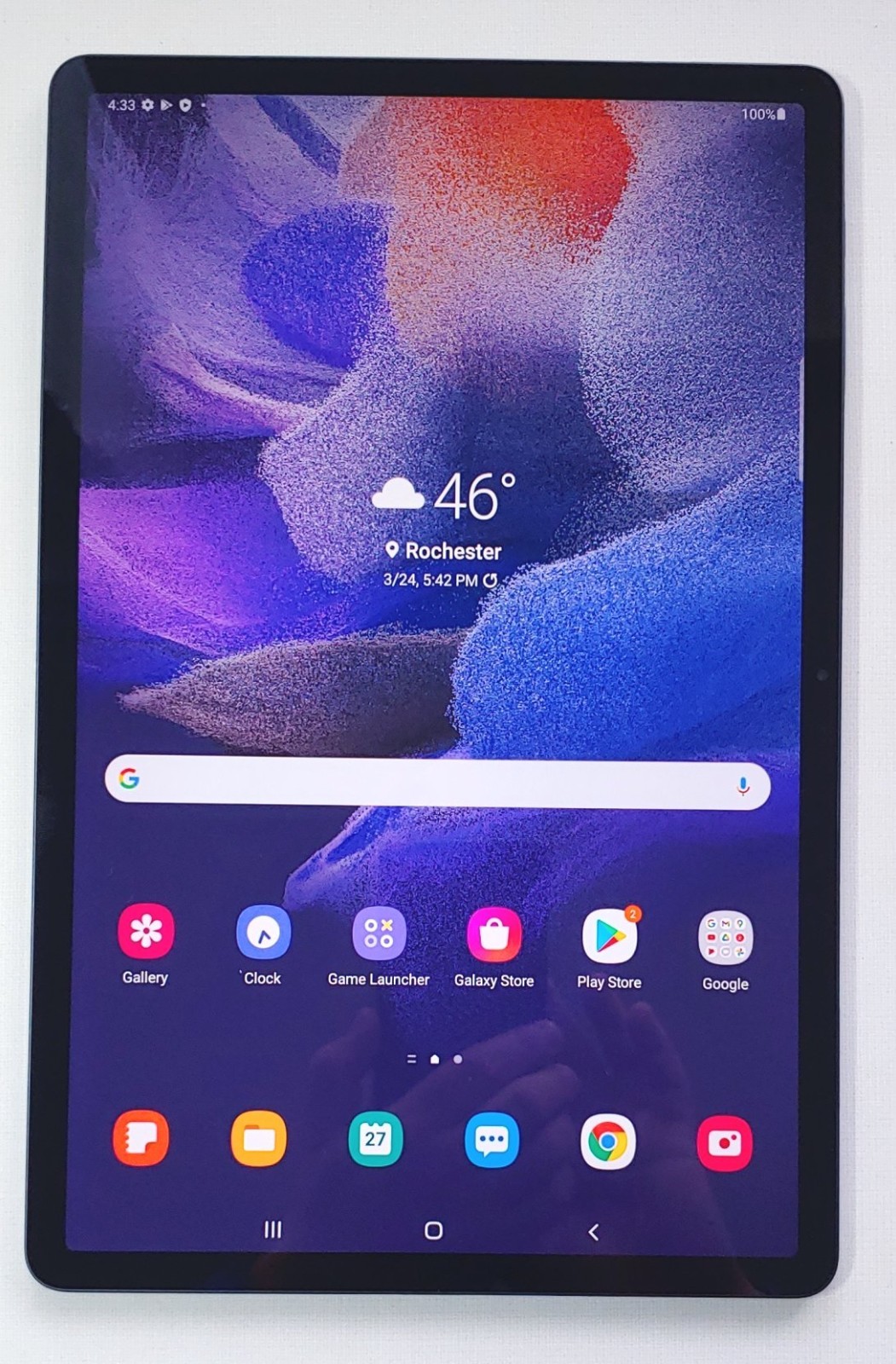 Samsung Galaxy Tab S7 FE - SM-T733 - 64GB 12.4" Black - Wi-Fi - VERY GOOD Cond. — photo 3