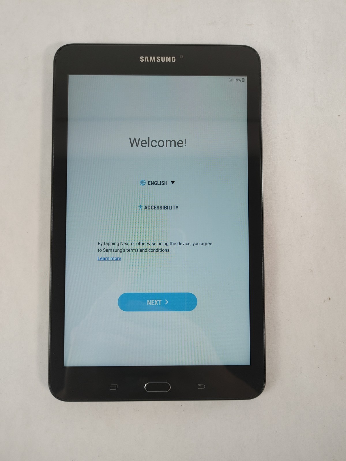 Samsung Galaxy Tab E SM-T377V 16 GB Android 7.0 Verizon Only Wi-Fi 4G BAD CAMERA