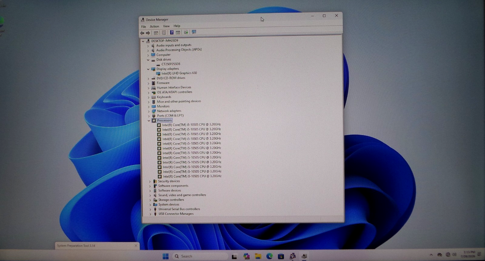 Dell OptiPlex 7090 SFF | i5-10505 3.20GHz | 8GB 256GB NVMe SSD | Win 11 Pro — photo 5
