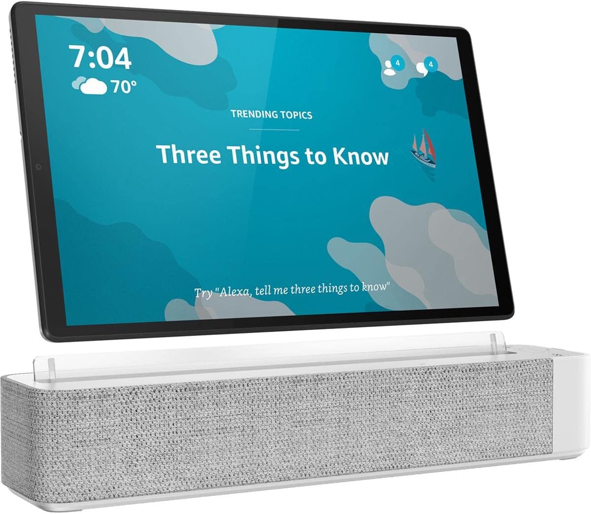Lenovo Smart Tab M10 Plus 10.3" 128GB SSD 4GB RAM Android Tablet Alexa-Enabled — photo 2