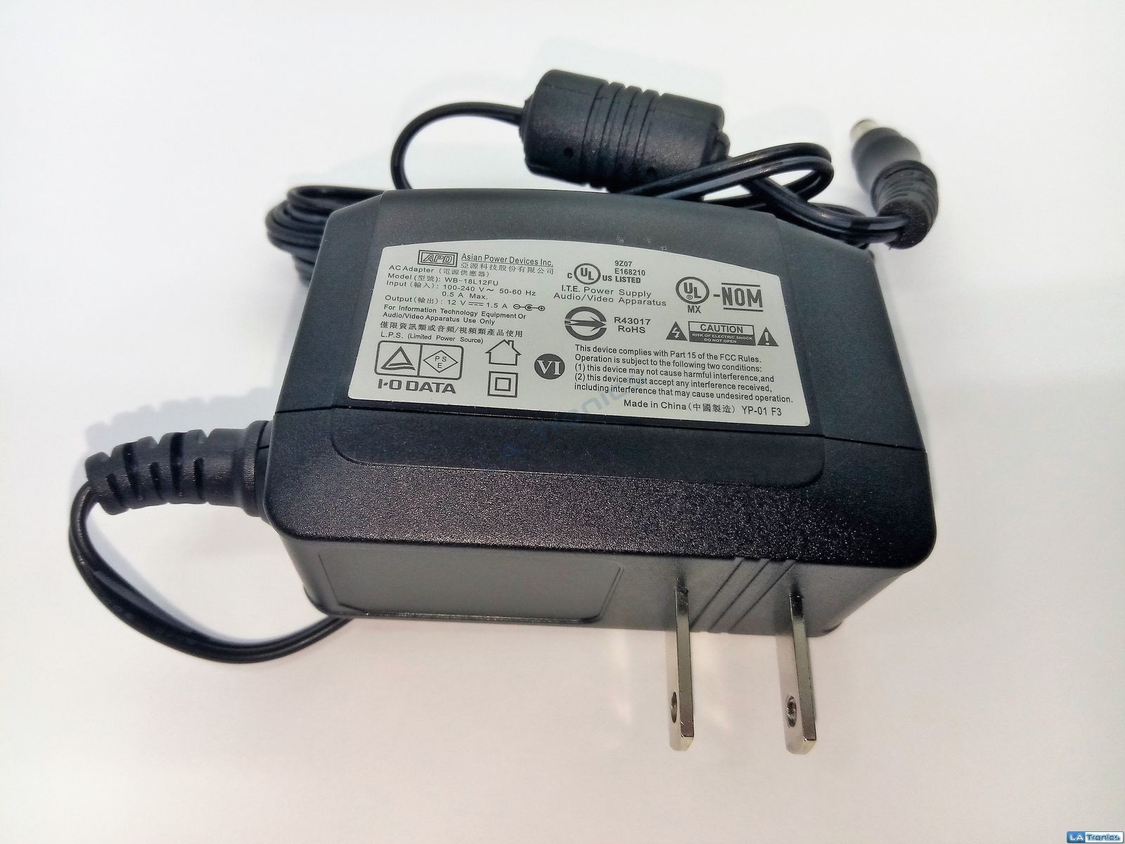 Genuine Power Adapter For External Hard Disk  WD/Segate 12V 1.5A AC WB-18L12FU — photo 2