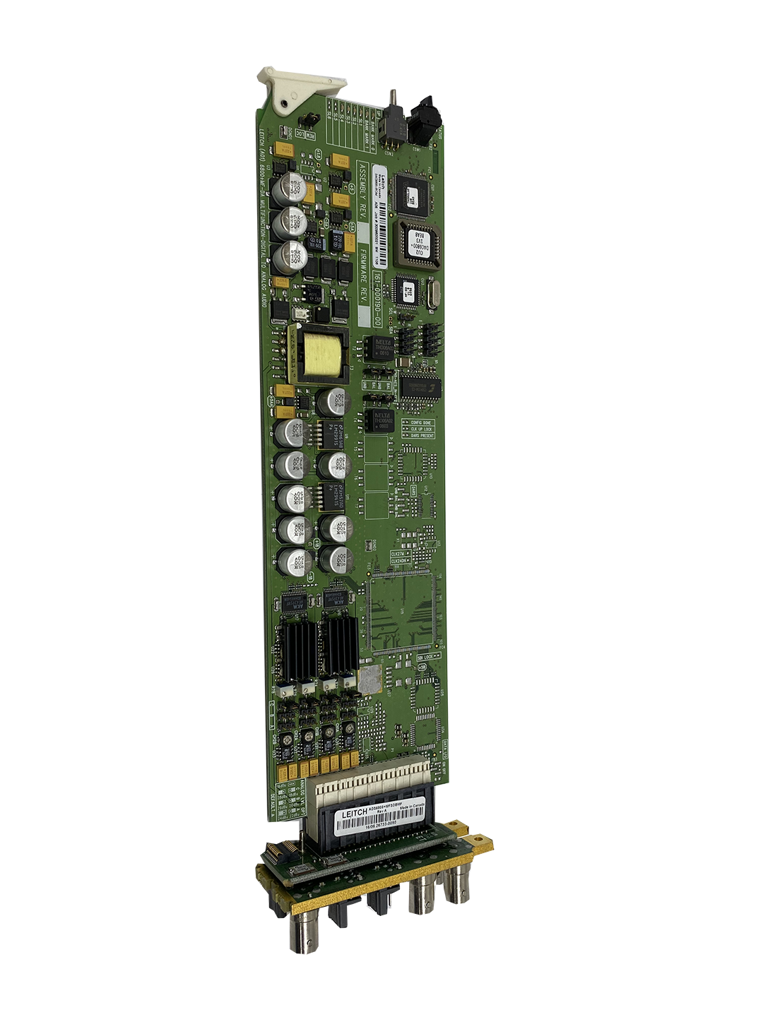 HARRIS DAC6800+BCA4 2-Input AES (Balanced or Coaxial) to 4-Channel Analog Audio — photo 2
