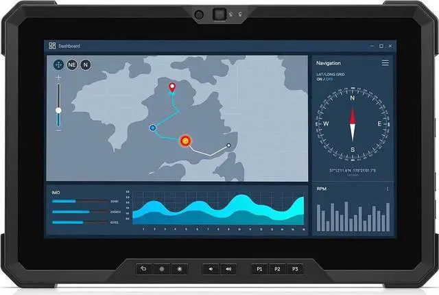 DELL Latitude 7220 Rugged Extreme Tablet Intel i5 8365U 1.60Gz 8GB RAM 128GB SSD