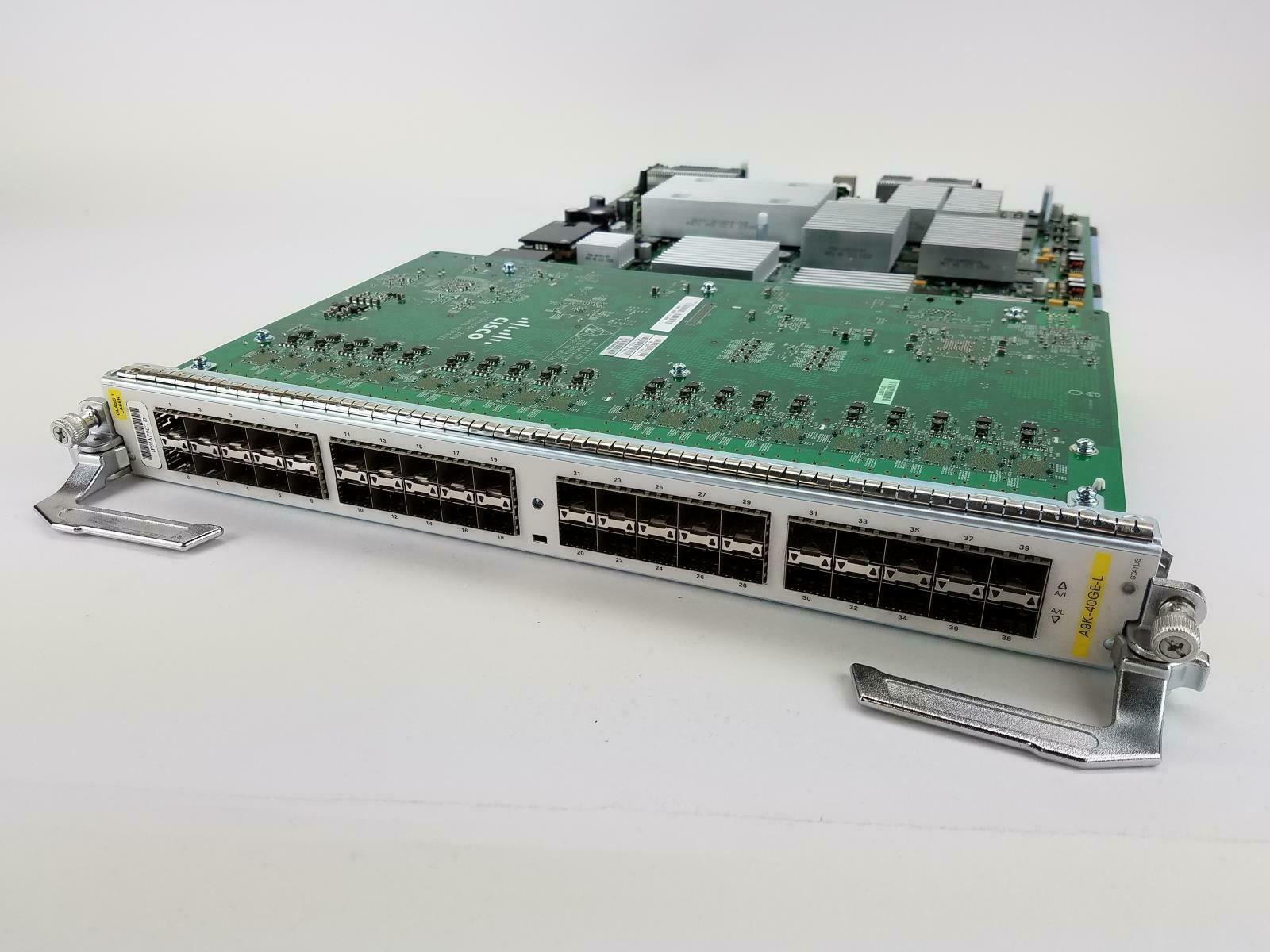 A9K-40GE-L Cisco ASR 9000 Line Card 40-Port GE Low Queue Line Card "WARRANTY"