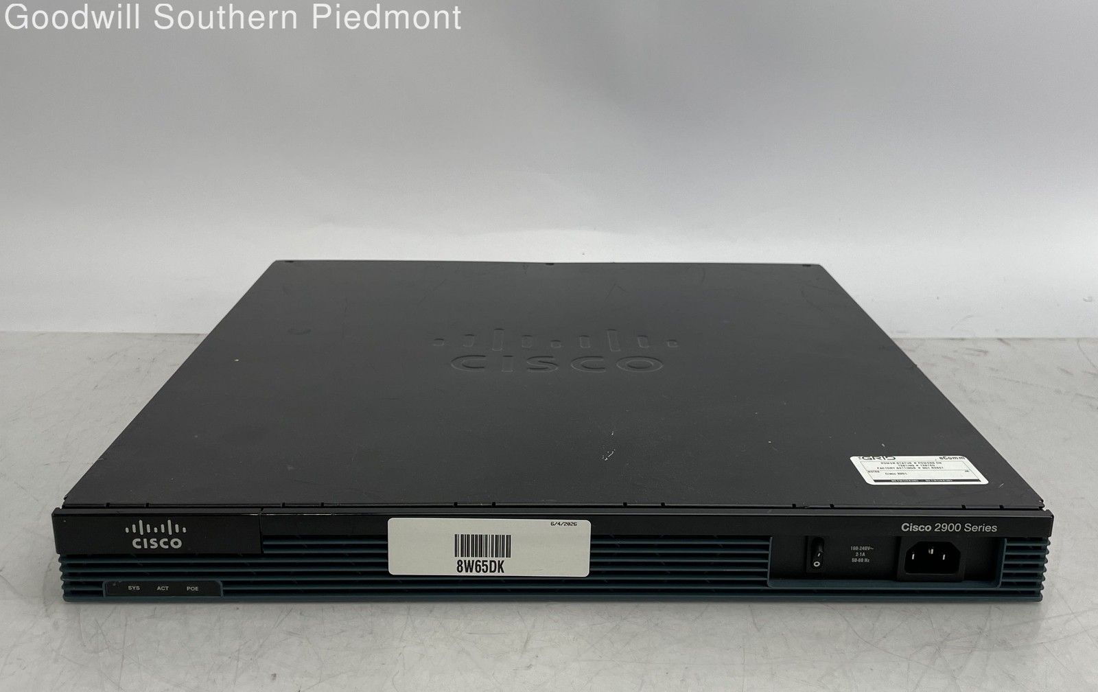 Cisco CISCO2901/K9 V06 Integrated Service Router - Tested