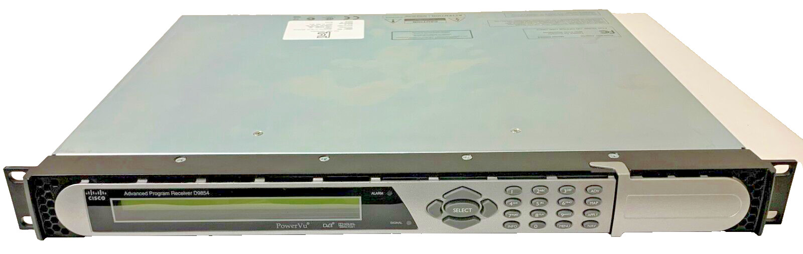 Cisco D9854 Advanced Program Receiver PowerVu DVB-S2 MPEG-4 HD Satellite IRD