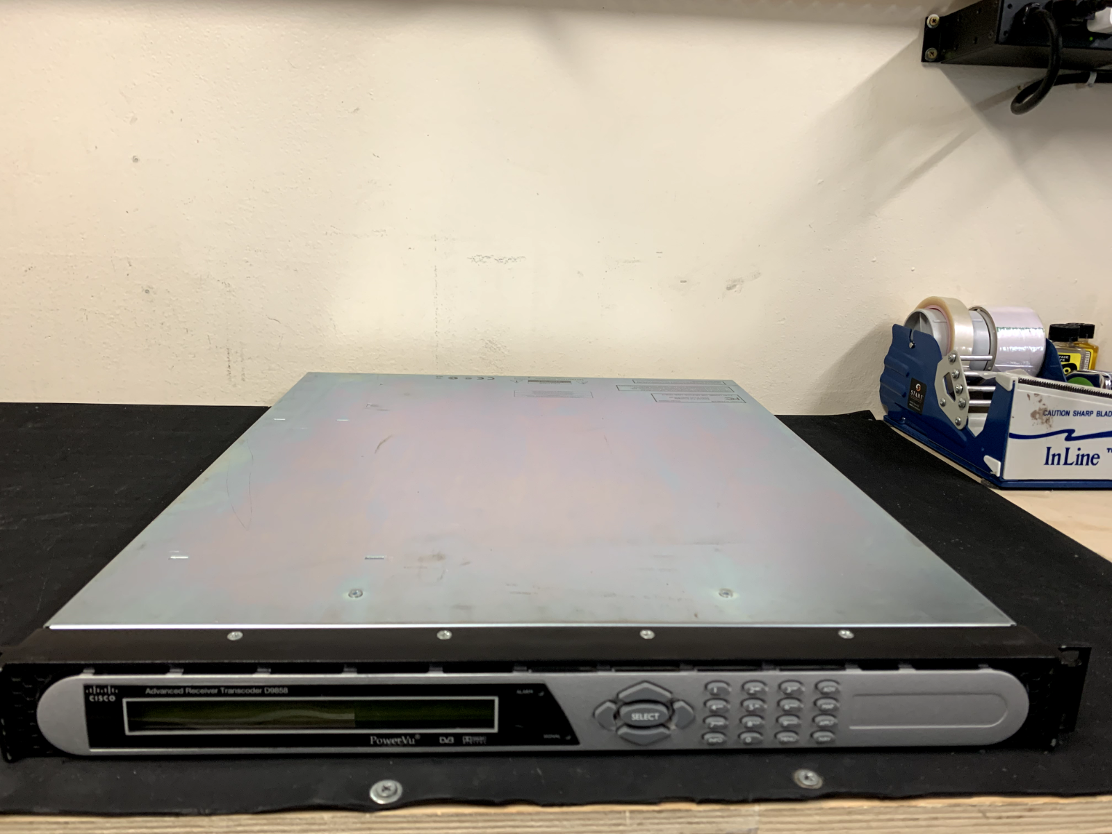 Cisco D9858-1 PowerVu Advanced Receiver Transcoder MPEG-4 HD To MPEG-2 DVB-S2