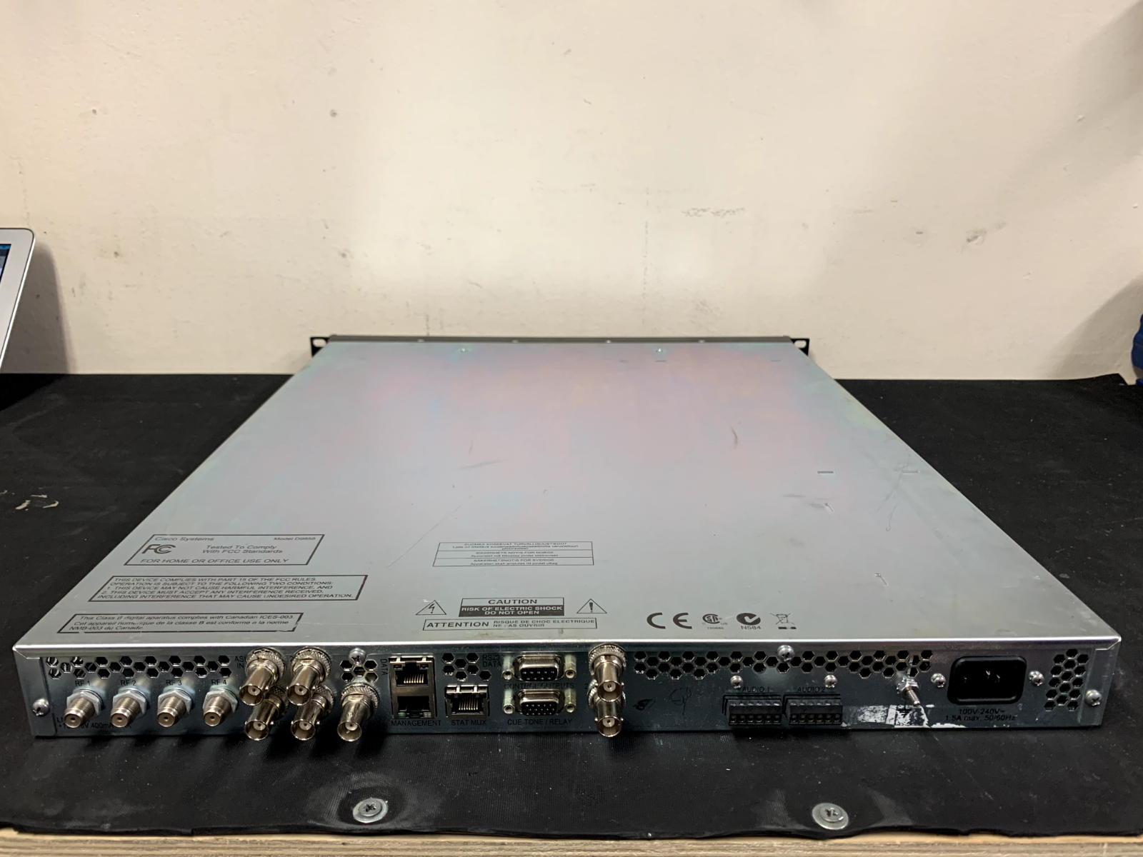 Cisco D9858-1 PowerVu Advanced Receiver Transcoder MPEG-4 HD To MPEG-2 DVB-S2 — photo 3