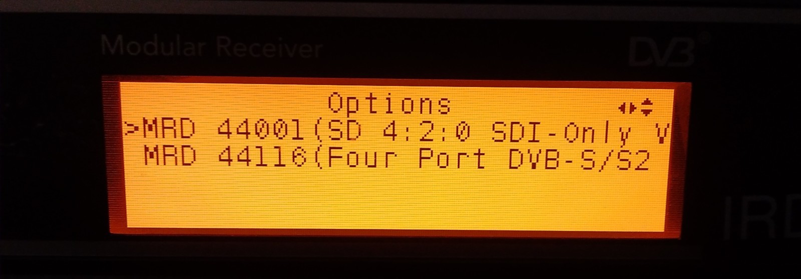 Sencore MRD 4400 Multi-Format Modular Receiver Decoder 1RU Professional IRD — photo 2