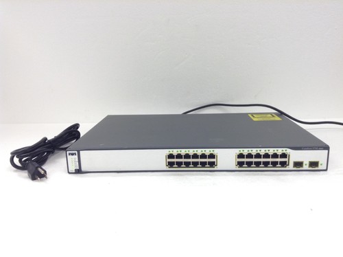 Cisco Catalyst 3750G Series 24-Port Gigabit Managed Switch WS-C3750G-24TS